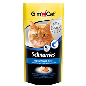 Витамины GIMCAT для кошек, сердечки с таурином и лососем (0,42 кг)