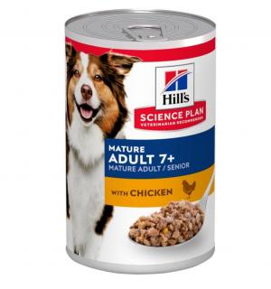 Консервы Hill's Science Plan для пожилых собак, с курицей (0,37 кг)