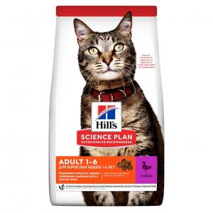 Сухой корм Hill's Science Plan для взрослых кошек, утка (3 кг)