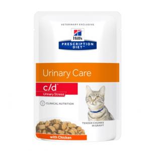 Влажный корм Hill's Multicare Urinary Stress для кошек, с курицей, контроль веса и урол. синдром (0,085 кг)