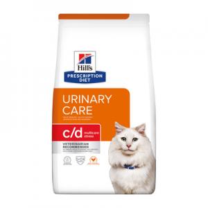 Сухой корм Hill's Prescription Diet c/d для поддержания здоровья мочевыводящих путей у кошек при стрессе, с курицей (0,4 кг)