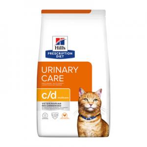 Сухой корм Hill's Prescription Diet c/d Multicare Urinary Care для кошек при профилактике мочекаменной болезни, с курицей (1,5 кг)