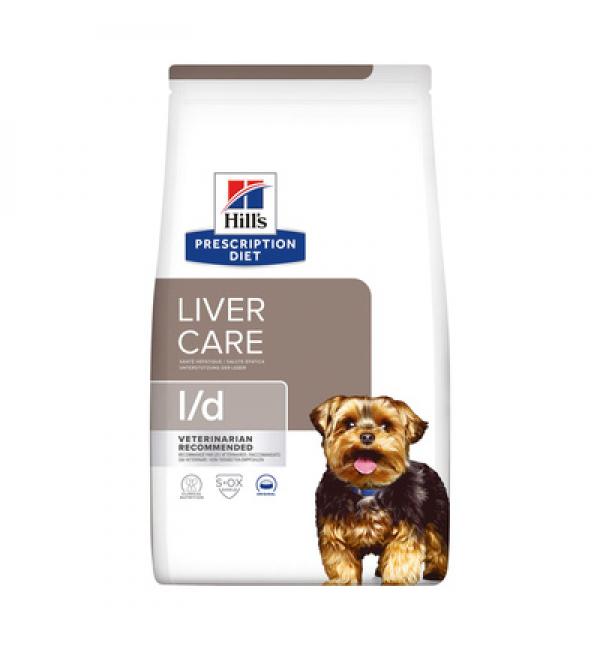 Сухой корм Hill's Prescription Diet l/d для собак при заболеваниях печени (4 кг)