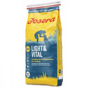 Сухой корм Josera Light & Vital (Adul Sensitiv 29/7,5) для собак с избыточным весом, с низкой активностью и стареющих собак (15 кг)
