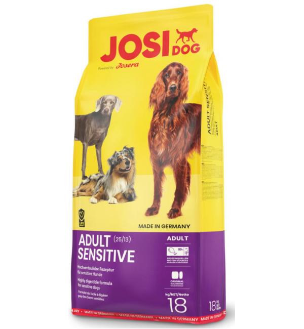 Сухой корм Josera JosiDog Sensitive для взрослых собак всех пород с чувствительным пищеварением (15 кг)