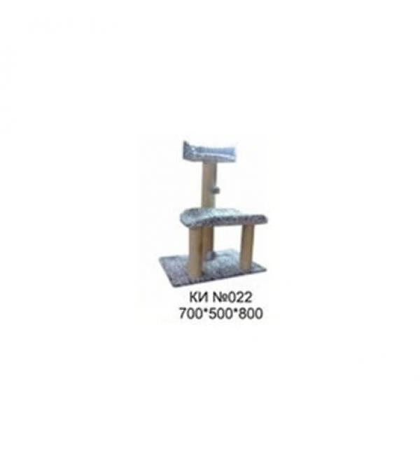 Комплекс игровой для кошек (когтеточка) КИ №022 700х500х800 мм