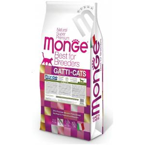 Сухой корм Monge Cat Sensitive для кошек с чувствительным пищеварением, с курицей (10 кг)