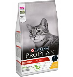Сухой корм Pro Plan для взрослых кошек, с высоким содержанием курицы (0,4 кг)