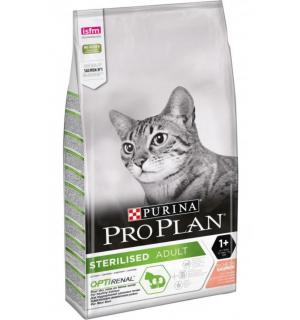 Сухой корм Pro Plan для взрослых стерилизованных кошек и кастрированных котов, с высоким содержанием лосося (0,4 кг)