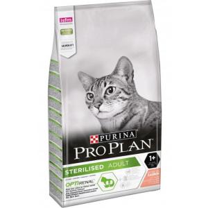 Сухой корм Pro Plan для взрослых стерилизованных кошек и кастрированных котов, с высоким содержанием лосося (1,5 кг)