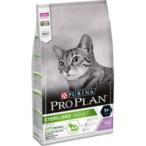 Сухой корм Pro Plan для взрослых стерилизованных кошек и кастрированных котов, с индейкой (1,5 кг)