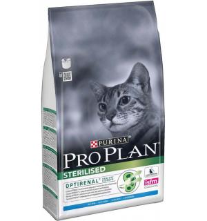 Сухой корм Pro Plan для стерилизованных кошек и кастрированных котов, с кроликом (10 кг)