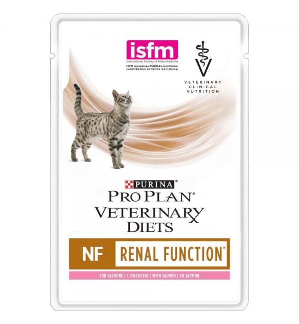 Влажный корм Pro Plan PPVD NF для взрослых кошек при патологии почек, с лососем (0,085 кг)
