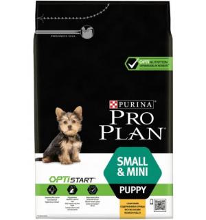 Сухой корм Pro Plan для щенков мелких и карликовых пород, с курицей и рисом (7 кг)