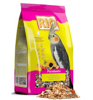 Корм RIO для средних попугаев в период линьки (0,5 кг)