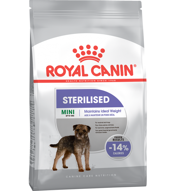 Сухой корм ROYAL CANIN Mini Sterilised для взрослых собак мелких пород (8 кг)