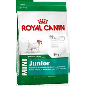 Сухой корм ROYAL CANIN Mini Junior для щенков мелких пород с 2 месяцев (8 кг)
