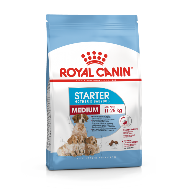 Сухой корм ROYAL CANIN Medium Starter для щенков средних пород (4 кг)