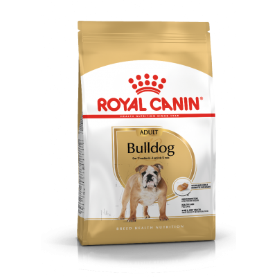 Сухой корм ROYAL CANIN Bulldog для собак породы английский бульдог с 12 месяцев (12 кг)