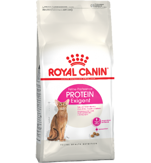 Сухой корм ROYAL CANIN Exigent Protein Preference для привередливых кошек (4 кг)
