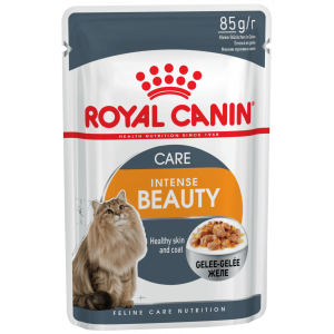 Влажный корм ROYAL CANIN INTENSE BEAUTY in JELLY, паштет для котят (0,085 кг)