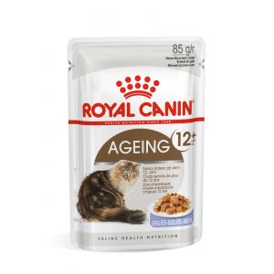 Влажный корм ROYAL CANIN AGEING +12 in JELLY, кусочки в желе (12*85 кг)