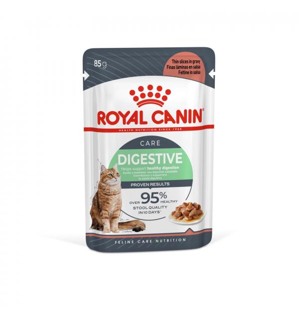 Влажный корм ROYAL CANIN Digestive Care in GRAVY, кусочки в соусе (0,085 кг)