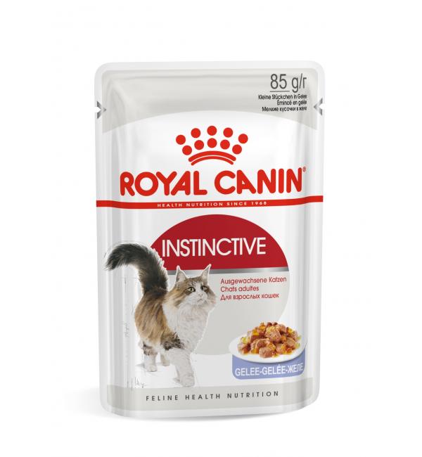 Влажный корм ROYAL CANIN INSTINCTIVE  in JELLY, кусочки в желе (0,085 кг)