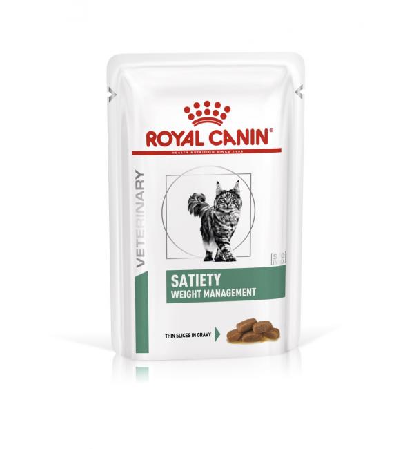 Влажный корм ROYAL CANIN SATIETY WEIGHT MANAGEMENT диета для кошек при ожирении (0,085 кг) Влажный корм ROYAL CANIN SATIETY WEIGHT MANAGEMENT диета для кошек при ожирении (0,085 кг)