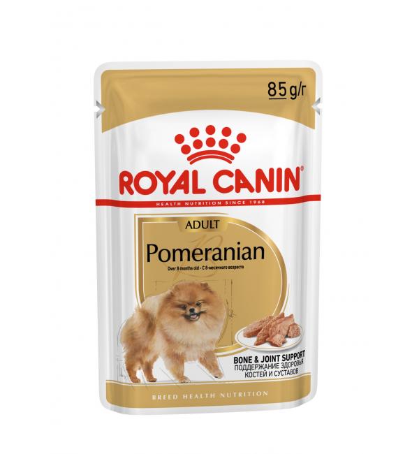 Влажный корм Royal Canin Pomeranian Adult (паштет) 85г
