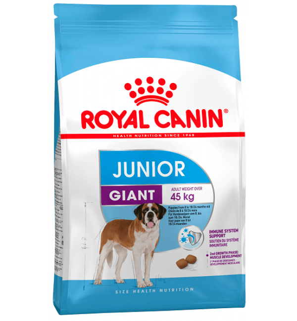 Сухой корм ROYAL CANIN Giant Junior для щенков гигантских пород (15 кг) Сухой корм ROYAL CANIN Giant Junior для щенков гигантских пород (15 кг)