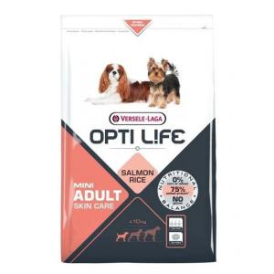Сухой корм Versele-Laga Opti Life Adult Digestion Mini, для мелких собак с чувств. кожей, лосось и рис (7,5кг)