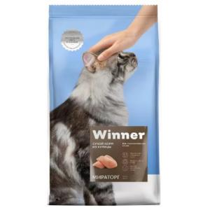 Корм сухой WINNER для стерилизованных кошек из курицы (2кг)