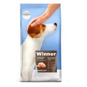 Корм сухой WINNER для взрослых собак мелких пород из курицы (3кг) Корм сухой WINNER для взрослых собак мелких пород из курицы (3кг)